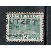 Австрия 1932 Стандарт. Гребля на лодках | Озера | Пейзажи.