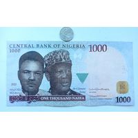 Werty71 Нигерия 1000 найра 2021 банкнота