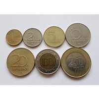 Венгрия набор монет 1993 -2009