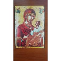 Икона. Богородица Одигитрия и апостолы. Издание Болгарии
