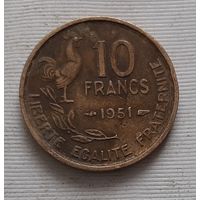 10 франция 1951 г. Франция