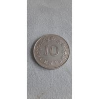 Мальта 10 центов 1972
