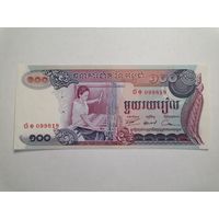 Камбоджа 100 риелей 1973