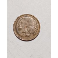Австралия 1 цент 1966 года