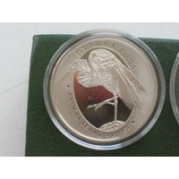 Беларусь 1 рубль, 2008 Птица года - Большая белая цапля