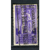 Королевство Италия - 1933 - Универсиада в Турине 50С - [Mi.450] - 1 марка. Гашеная.  (Лот 36EN)-T5P3