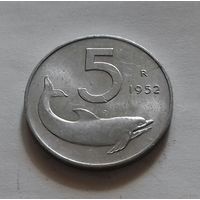 5 лир, Италия 1952 г.