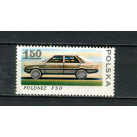 Польша - 1978 - Автомобили - [Mi. 2562] - полная серия - 1 марка. MNH.  (Лот 97Ds)