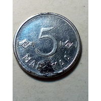 5 марка Финляндия 1955