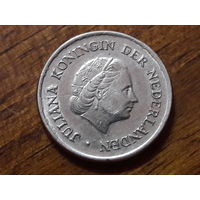 Нидерланды (Голландия) 25 центов 1977