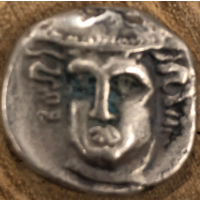 Греция Айнос. около 360/350 гг. до н.э. Тридрахма