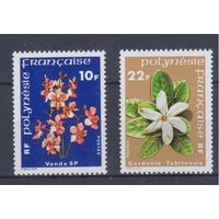 [1520] Французская Полинезия 1979. Колумбия 1972. Флора.Цветы.Орхидеи.