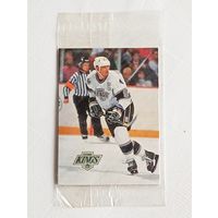 Карточка Wayne Gretzky NHL ( Грецки ) начало 1990-ых запаяна в плёнке-пакетике