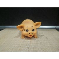 Резиновая игрушка из ссср -свинья