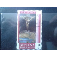 Гайяна 1968 Пасха, живопись