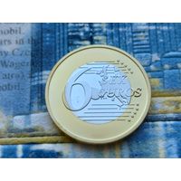 Монетовидный жетон 6 (Sex) Euros (евро). #34