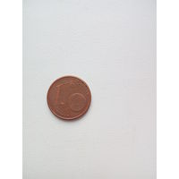 1 евроцент 2004г.(G) Германия