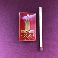 Эмблема Олимпиады-80 (эмаль)