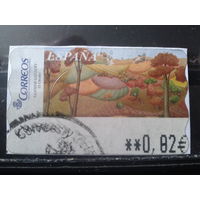 Испания 2003 Автоматная марка Живопись Осень 0,82 евро Михель-1,5 евро гаш