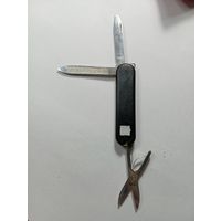 Швейцарский солдатский универсальный нож VICTORINOX . 6 см .