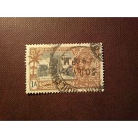 Британская Индия 1935 г.Король Георг -V.Храм Рамешварам, Мадрас./44а/