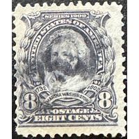 США. 1902 год. Марта Вашингтон, бывшая Первая леди США (1731-1802). Mi:US 144. Гашеная.