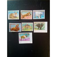 ЭКВАТОРИАЛЬНАЯ ГВИНЕЯ, 1977,Животные.  7 марок