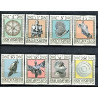 Сан Марино - 1974г. - Старое оружие и вооружение - полная серия, MNH [Mi 1059-1066] - 8 марок