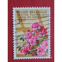 Бельгия 1970г. Цветы.
