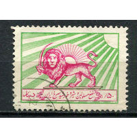 Иран - 1950 - Лев с мечом 50D. Zwangszuschlagsmarken - [Mi.12z] - 1 марка. Гашеная.  (LOT Ds33)