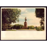 Омск 1966 Памятник Ленину на его площади