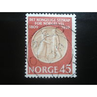 Норвегия 1959 медаль в честь 150-летия королевства