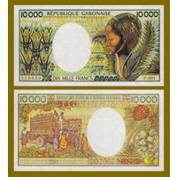 [КОПИЯ] Габон 10 000 франков 1984г.