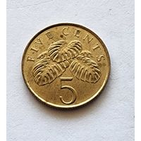 Сингапур 5 центов, 1995