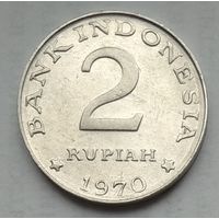 Индонезия 2 рупии 1970 г.