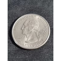 CША 25 центов 2001 Северная Каролина P