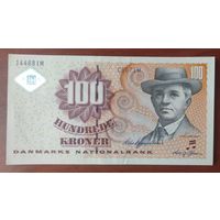 Дания 100 крон 2008 года. Состояние аUNC!