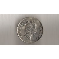 Фиджи 10 центов 1990