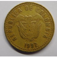 Колумбия 100 песо 1992 г