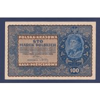 Польша, 100 марок 1919 г., P-27, XF