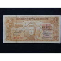 Уругвай 1 песо 1939г.
