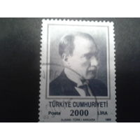 Турция 1989 Кемаль Ататюрк президент