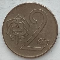 Чехословакия 2 кроны 1973 г.