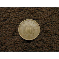 Великобритания 1 новый пенни 1971 (2)