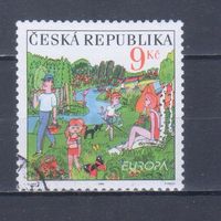 [2223] Чехия 2004. Отдых.Европа.EUROPA. Одиночный выпуск. Гашеная марка.