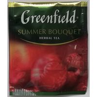 Чай Greenfield Summer Bouquet (гибискус, шиповник, яблоко, ягоды малины) 1 пакетик
