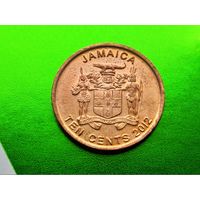Ямайка. 10 центов 2012.