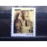 Египет, 2002, Статуя фараона Сесо-Стриса III