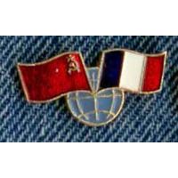 Флаги СССР-Франция