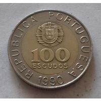 100 эскудо, Португалия 1990 г.